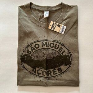 Sao Miguel Acores T-Shirt – Khaki XL – NWT